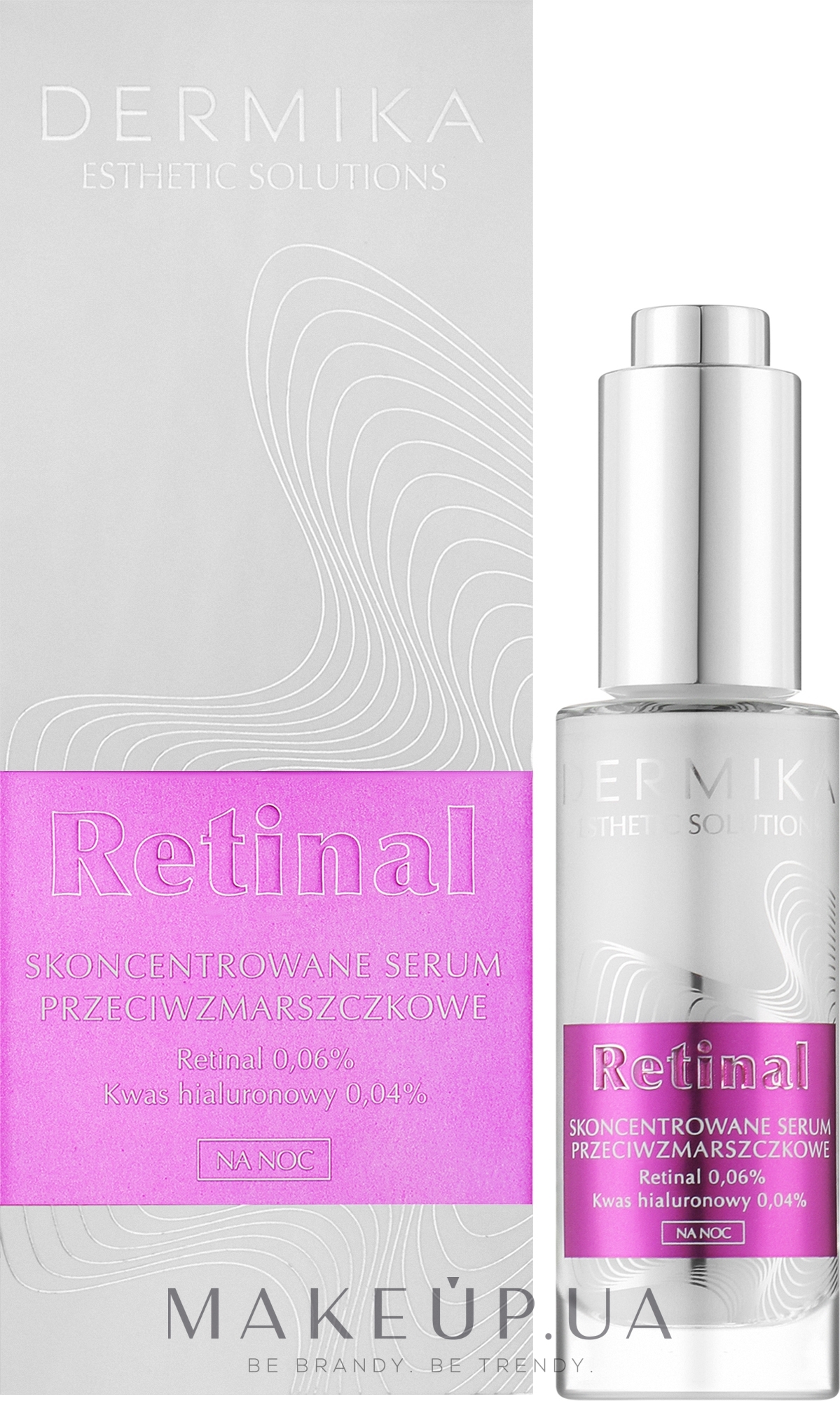 Нічна сироватка проти зморщок - Dermika Esthetic Solutions Retinal Serum — фото 30ml