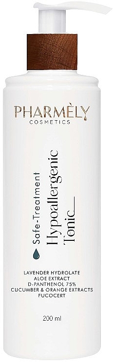 Нежный тоник для всех типов кожи - Pharmely Safe-Treatment Hypoallergenic Tonic — фото N1