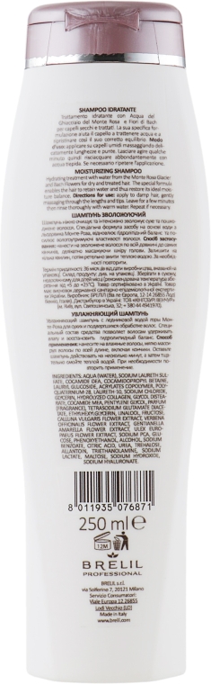Шампунь зволожувальний - Brelil Bio Treatment Hydra Shampoo — фото N2