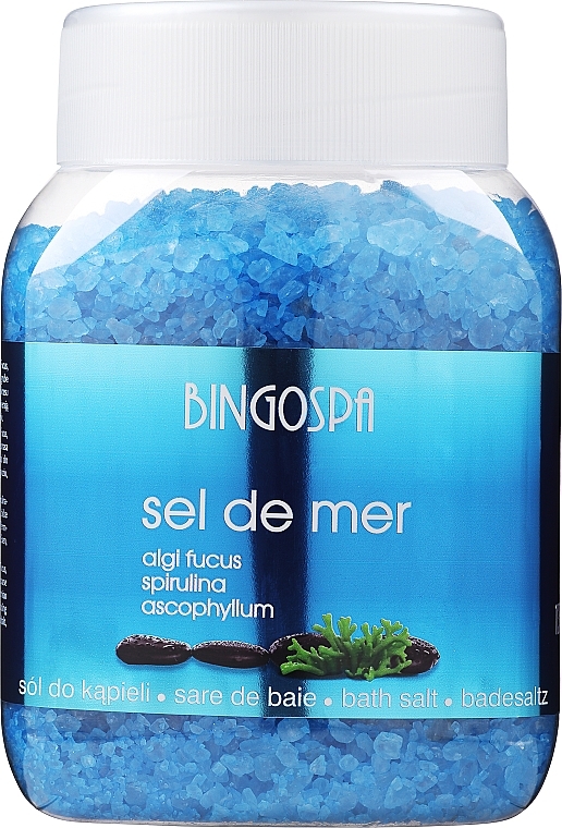 Соль для ванн с водорослями - BingoSpa Sel De Mer Algi Fucus Apirulina Ascophyllum — фото N1