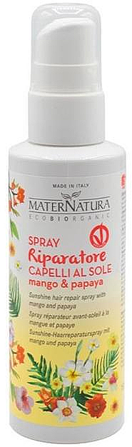 MaterNatura Shine-Enhancing Spray with Jojoba Oil