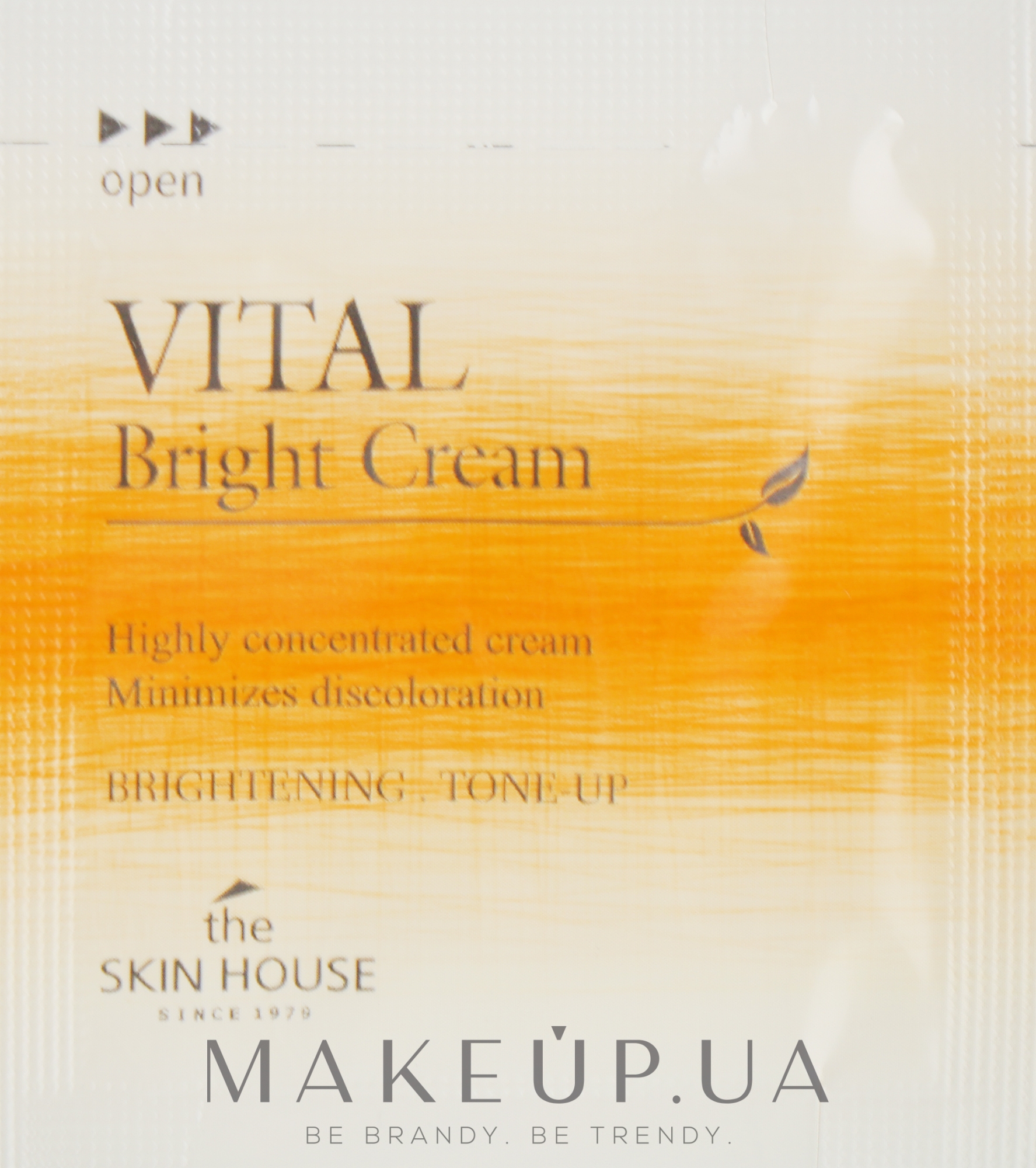 Витаминизированный крем для ровного тона лица - The Skin House Vital Bright Cream (пробник) — фото 2ml