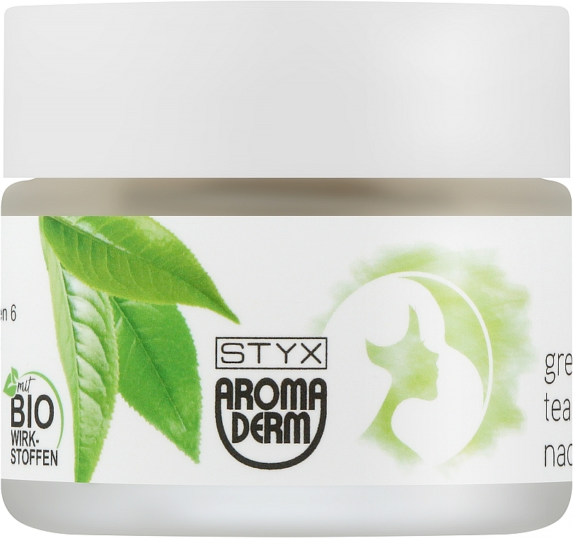 Ночной крем для лица - Styx Naturcosmetic Aroma Derm Green Tea Night Cream — фото N1