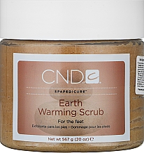 Парфумерія, косметика Зігріваючий скраб для ніг - CND Earth Warming Scrub