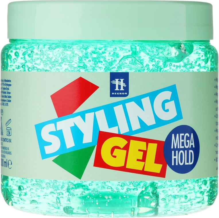 Гель для укладання волосся мегасильної фіксації - Hegron Styling Gel Mega Hold — фото N1