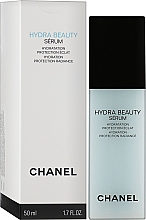 Зволожуюча сироватка для захисту і сяйва шкіри - Chanel Hydra Beauty Serum Hydration Protection Radiance — фото N2
