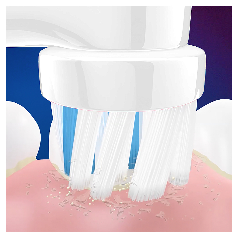 Сменная насадка для детской зубной щетки "Холодное сердце" - Oral-B Stages Power Frozen EB10 — фото N4