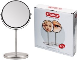 Зеркало косметическое в раме, 16 см - Titania — фото N3