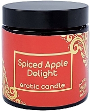 Духи, Парфюмерия, косметика Ароматическая свеча - Aurora Spiced Apple Delight Erotic Candle