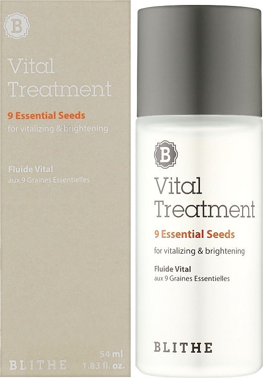 Оновлювальна есенція для обличчя "9 цінних насінин" - Blithe Vital Treatment 9 Essential Seeds — фото N2