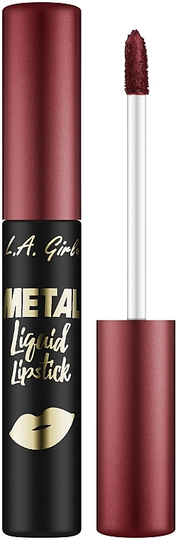 Рідка помада для губ - L.A. Girl Metal Liquid Lipstick — фото N1