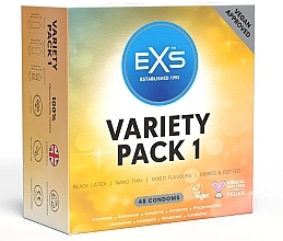 Парфумерія, косметика Презервативи - EXS Mixed Variety Pack 1 Condoms