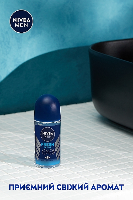 Антиперспірант "Активна свіжість" - NIVEA MEN Fresh Active Infini Fresh 48H — фото N4