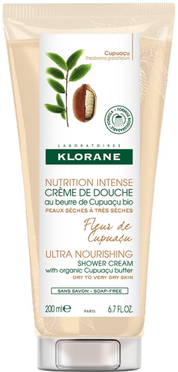 Крем для душа - Klorane Cupuacu Flower Nourishing Shower Cream — фото N1