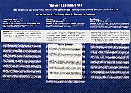 Набор - The Bluebeards Revenge Shower & Styling Set (shov/gel/300ml + shm/300ml + cond/300ml) — фото N3