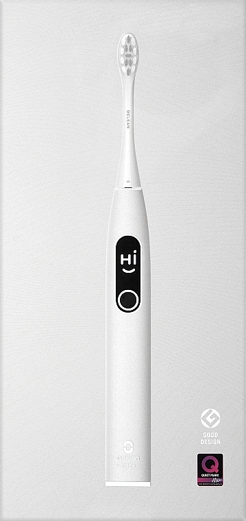 Розумна зубна щітка Oclean X Pro Elite Grey - Oclean X Pro Elite Grey (OLED) (Global) — фото N3