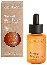 Розгладжувальна сироватка для обличчя "Папая і гіалурон" - Apricot Smooth Skin Serum Yippie Yaya Papaya — фото N1