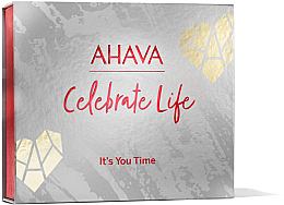 Набор - Ahava Celebrate Life It's You Time (h/cr/100ml + f/cr/100ml + b/cr/100ml) — фото N1