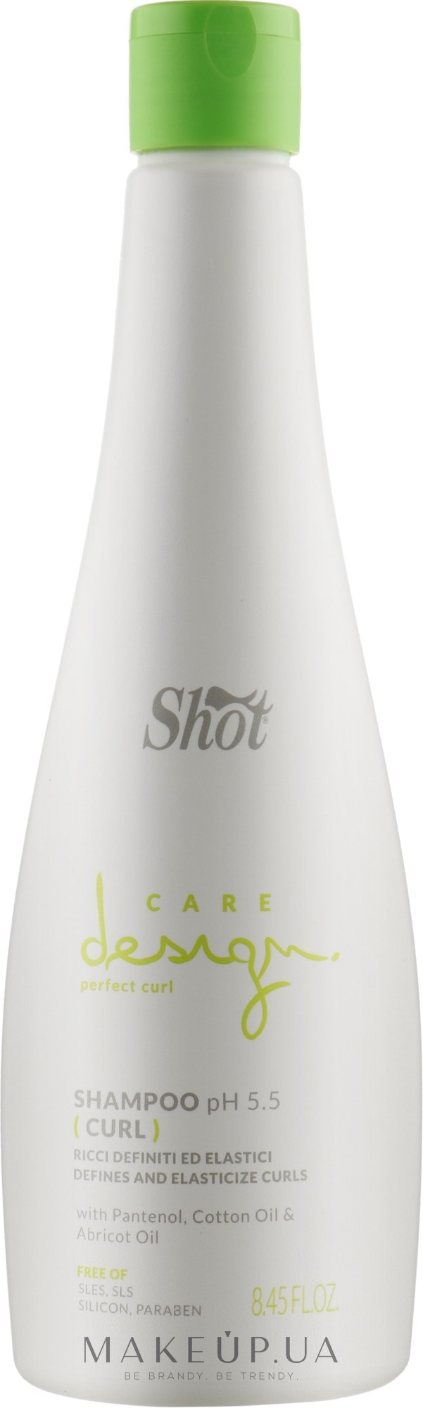 Шампунь для вьющихся волос - Shot Perfect Curl Shampoo — фото 250ml