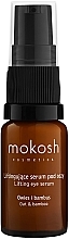 Духи, Парфюмерия, косметика Подтягивающая сыворотка для кожи вокруг глаз «Овес и бамбук» - Mokosh Cosmetics Lifting Eye Serum Oat & Bamboo