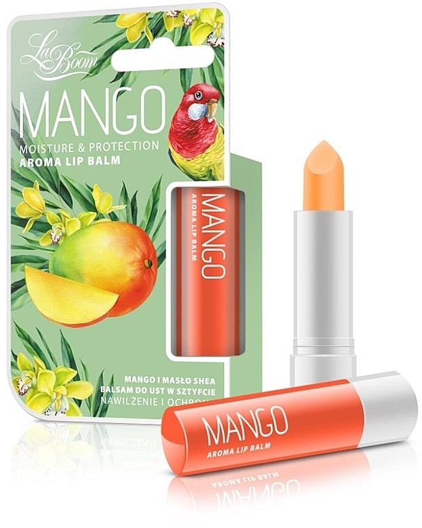 Бальзам для губ - La Boom Mango Aroma Lip Balm — фото N1