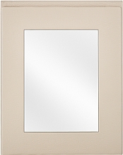 Зеркальце карманное раскладное, бежевое - MAKEUP Pocket Mirror Beige — фото N2
