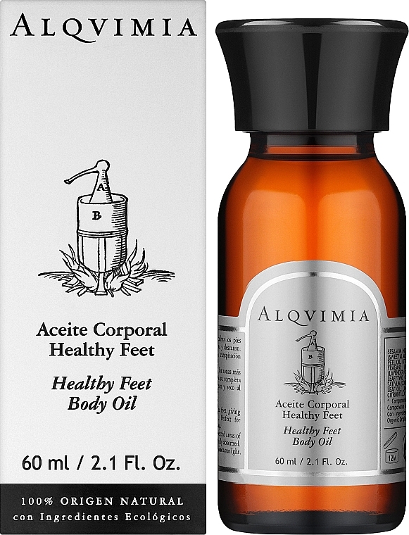 Олія для тіла "Здорові ноги"  - Alqvimia Restorative Foot Oil Healthy Feet — фото N2