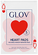 Парфумерія, косметика Косметичні диски для зняття макіяжу - Glov Heart Pads