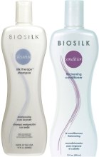 Духи, Парфюмерия, косметика Набор - BioSilk Set (sh/15ml + cond/15ml)