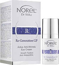 Активный крем против морщин для зоны вокруг глаз - Norel Re-Generation GF Active Anti-Wrinkle Eye Cream — фото N2