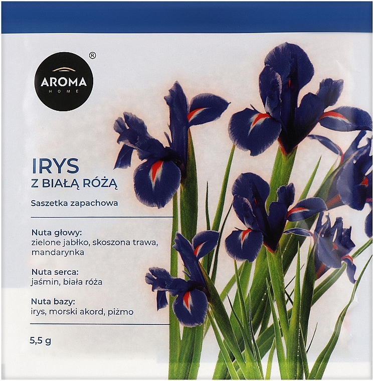 Aroma Home Basic Iris With A White Rose - Ароматическое саше