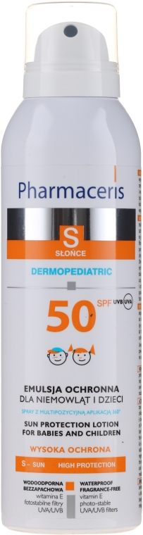 Сонцезахисна емульсія для дітей - Pharmaceris S Protective Emulsion For Children And Infants In The Sun Spf50+ — фото N3