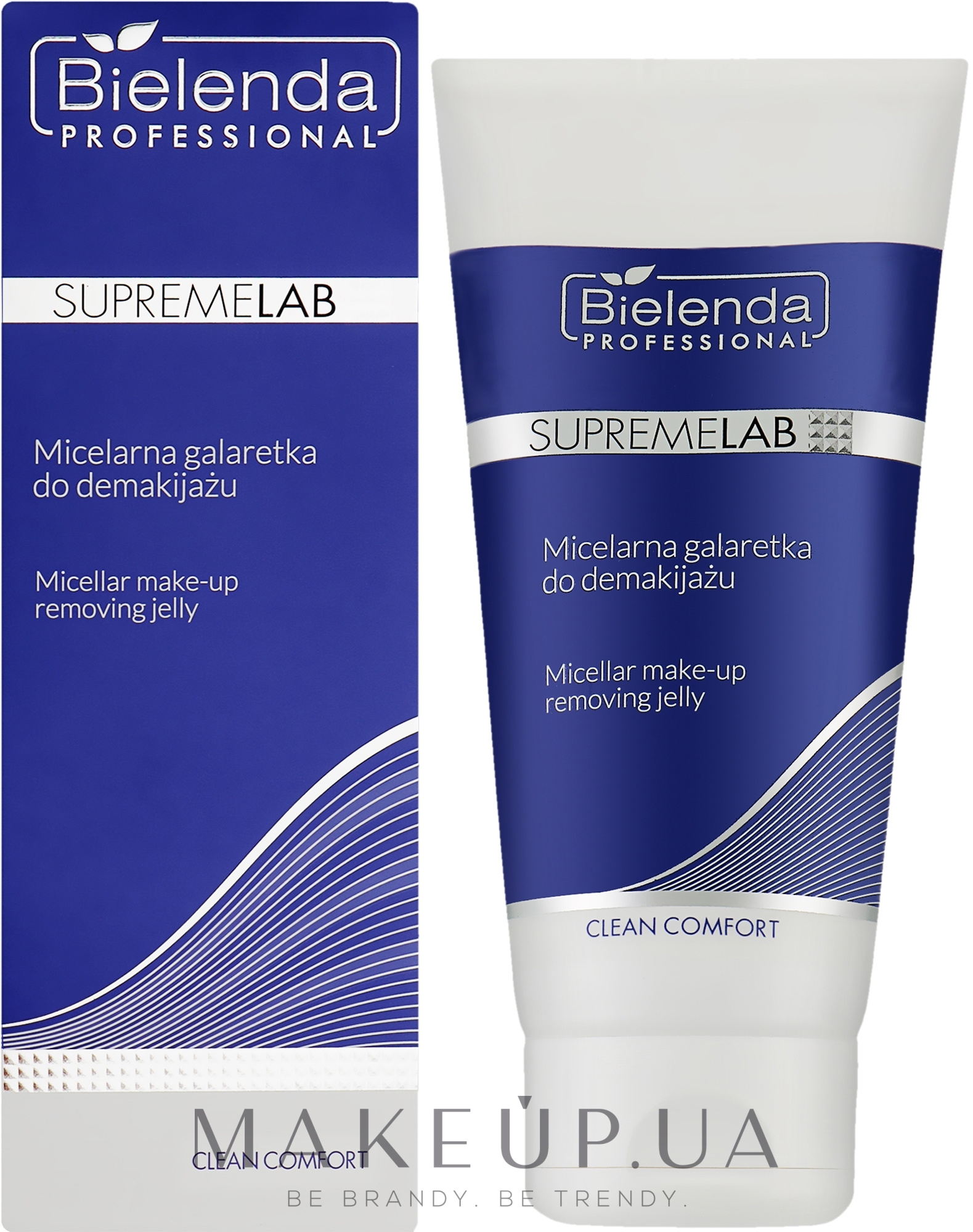 Мицеллярное желе для снятия макияжа - Bielenda Professional Supremelab Clean Comfort Micellar Make-Up Removing Jelly — фото 150ml