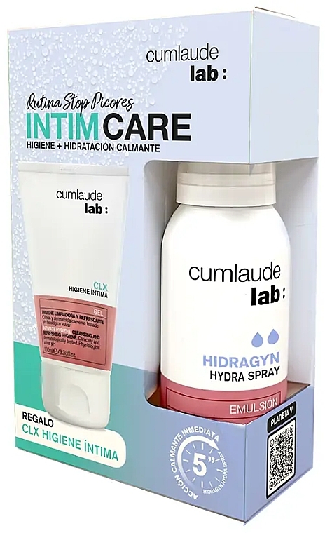 Набор - Cumlaude Lab Hydragyn Gift Sets (b/emulsion/75ml + int/gel/100ml) — фото N1