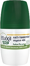 Антиперспирант шариковый, органический с зеленым чаем - Etiaxil Anti-Perspirant Vegetal Protection 48H Roll-on — фото N1