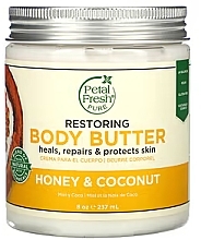 Парфумерія, косметика Олія для гладкості шкіри тіла, мед і кокос - Petal Fresh Body Butter Honey & Coconut