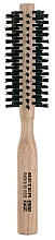 Парфумерія, косметика Щітка кругла, змішана щетина, деревина дуба - Beter Round Brush Mixed Bristles Oak Wood Collection