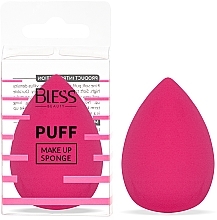 Спонж-капля, розовый - Bless Beauty PUFF Make Up Sponge — фото N1