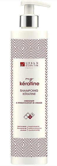 Шампунь кератиновий для волосся - Urban Keratin My Keratine Shampoo — фото N1