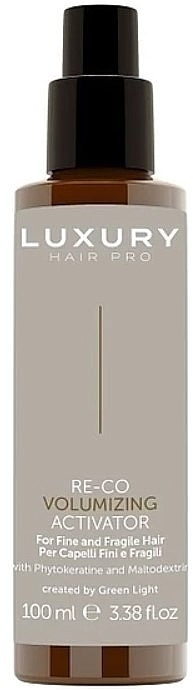 Спрей-активатор для об'єму волосся - Green Light Luxury Hair Pro Re-Co Volumizing Activator For Fine and Fragile Hair — фото N1