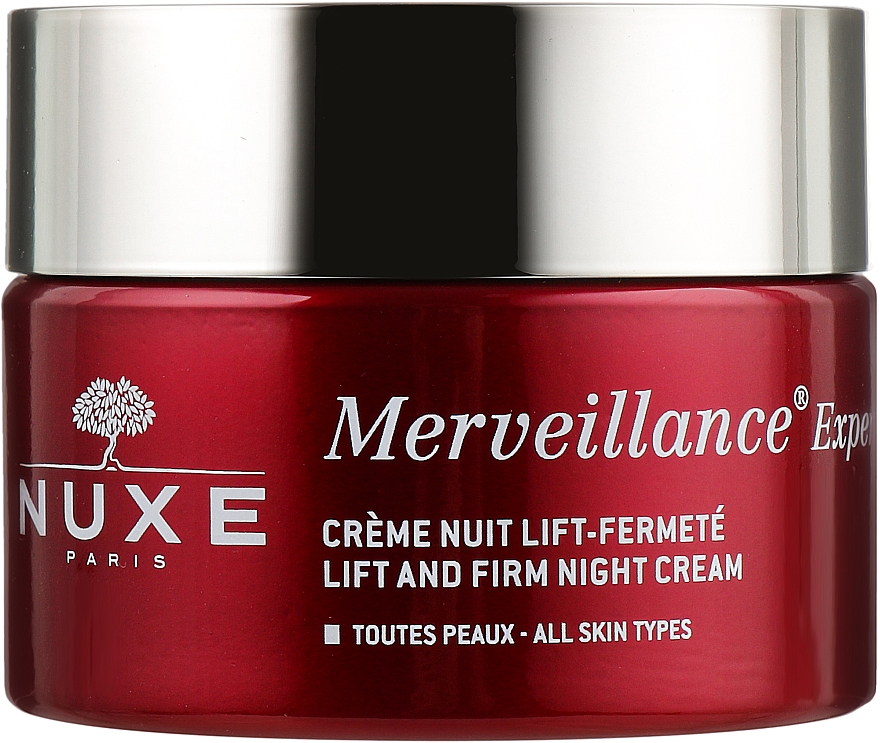 Крем для лица ночной - Nuxe Merveillance Exoert Firmness-Lift Night Cream — фото N1