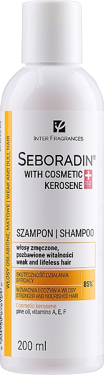 Шампунь для блиску волосся - Seboradin Hair Shampoo Cosmetic Kerosene — фото N1