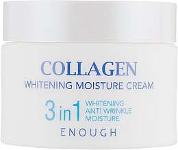 Крем для лица увлажняющий с коллагеном 3 в 1 - Enough Collagen Whitening Moisture Cream 3 in 1 — фото N2