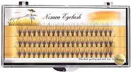 Духи, Парфюмерия, косметика Накладные ресницы пучковые C 14 мм, 60 шт. - Nesura Eyelash Premium