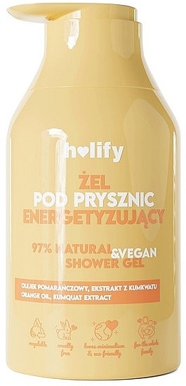 Енергетичний гель для душу - Holify Energizing Shower Gel — фото N1