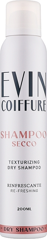 Сухой шампунь для волос - Evin Coiffure Texturizing Dry Shampoo — фото N1