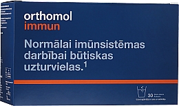 Вітамінний комплекс для профілактики й зміцнення імунної системи, порошок - Orthomol Immun — фото N1