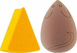 Спонжи для макияжа - I Heart Revolution Cheese Board Sponge Duo  — фото N1