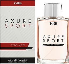NG Perfumes Axure Sport - Туалетная вода — фото N2