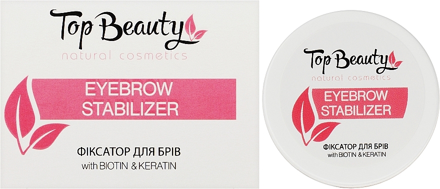 Фіксатор для брів - Top Beauty Eyebrow Stabilizer — фото N2